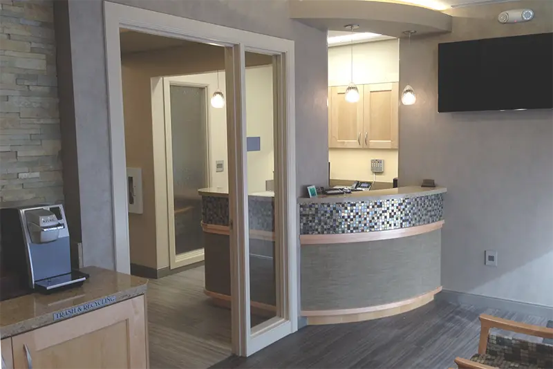 San Jose Dental office reception area